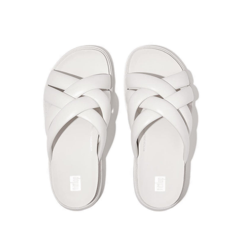 Gen-Ff Padded-Strap Leather Slides