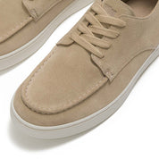 CRAFT-Q MENS SUEDE MOC DERBY SHOES