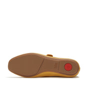 DELICATO WAVE-EDGE CANVAS MARY JANES