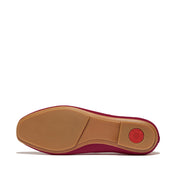 DELICATO HIGH-CUT SOFT-LEATHER BALLET FLATS