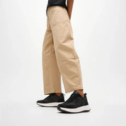 F-MODE FLOW CRYSTAL DENIM/SUEDE SNEAKERS