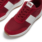 F-MODE FLOW FABRIC/SUEDE SNEAKERS