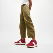 F-MODE FLOW FABRIC/SUEDE SNEAKERS