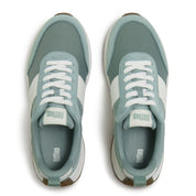 F-MODE FLOW FABRIC/SUEDE SNEAKERS