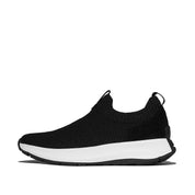F-MODE FLOW TEXTURED-KNIT SLIP-ON SNEAKERS