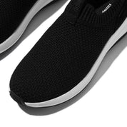 F-MODE FLOW TEXTURED-KNIT SLIP-ON SNEAKERS