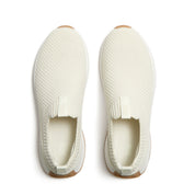 F-MODE FLOW TEXTURED-KNIT SLIP-ON SNEAKERS