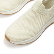 F-MODE FLOW TEXTURED-KNIT SLIP-ON SNEAKERS