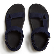 GEN-FF ADJUSTABLE DENIM BACK-STRAP SANDALS