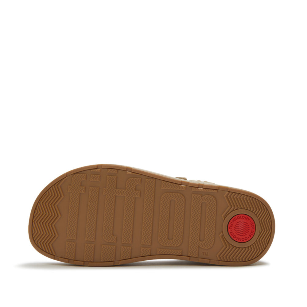 GEN-FF MAX ULTRA-JEWEL LEATHER BACK-STRAP SANDALS