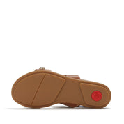 GRACIE ULTRA-JEWEL LEATHER BACK-STRAP SANDALS