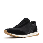 RETRO-Q FF FABRIC/SUEDE TRAINERS