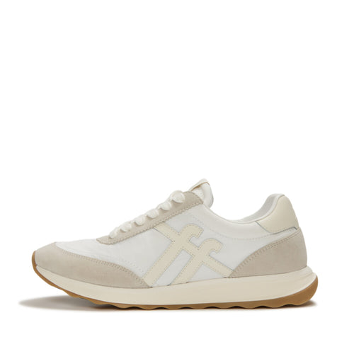 RETRO-Q FF FABRIC/SUEDE TRAINERS
