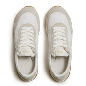 RETRO-Q FF FABRIC/SUEDE TRAINERS