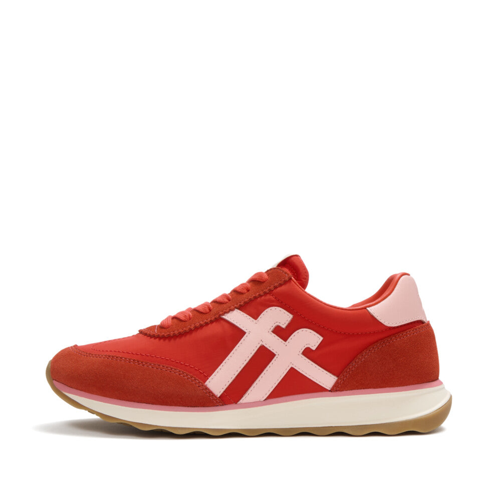 RETRO-Q FF FABRIC/SUEDE SNEAKERS