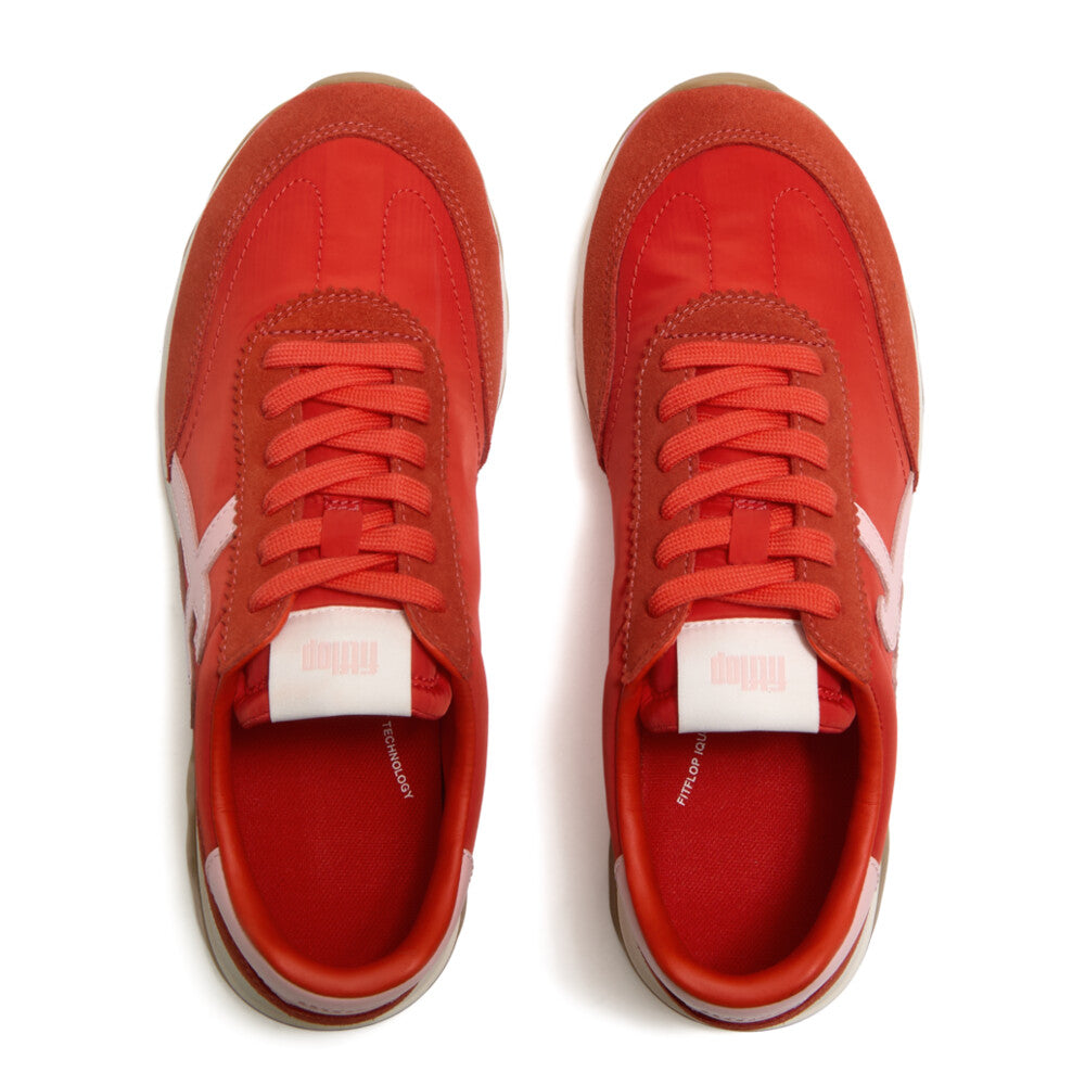 RETRO-Q FF FABRIC/SUEDE SNEAKERS