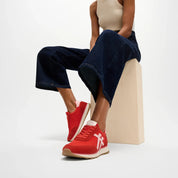 RETRO-Q FF FABRIC/SUEDE SNEAKERS