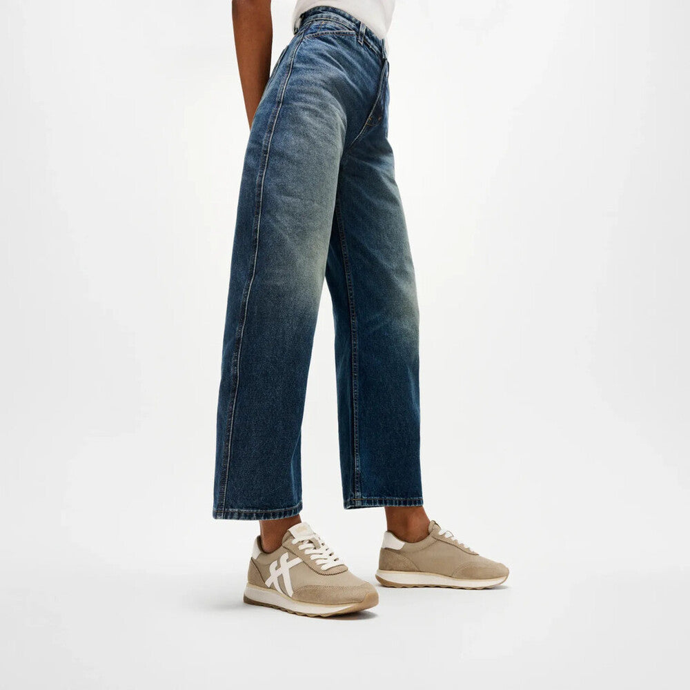 RETRO-Q FF FABRIC/SUEDE SNEAKERS