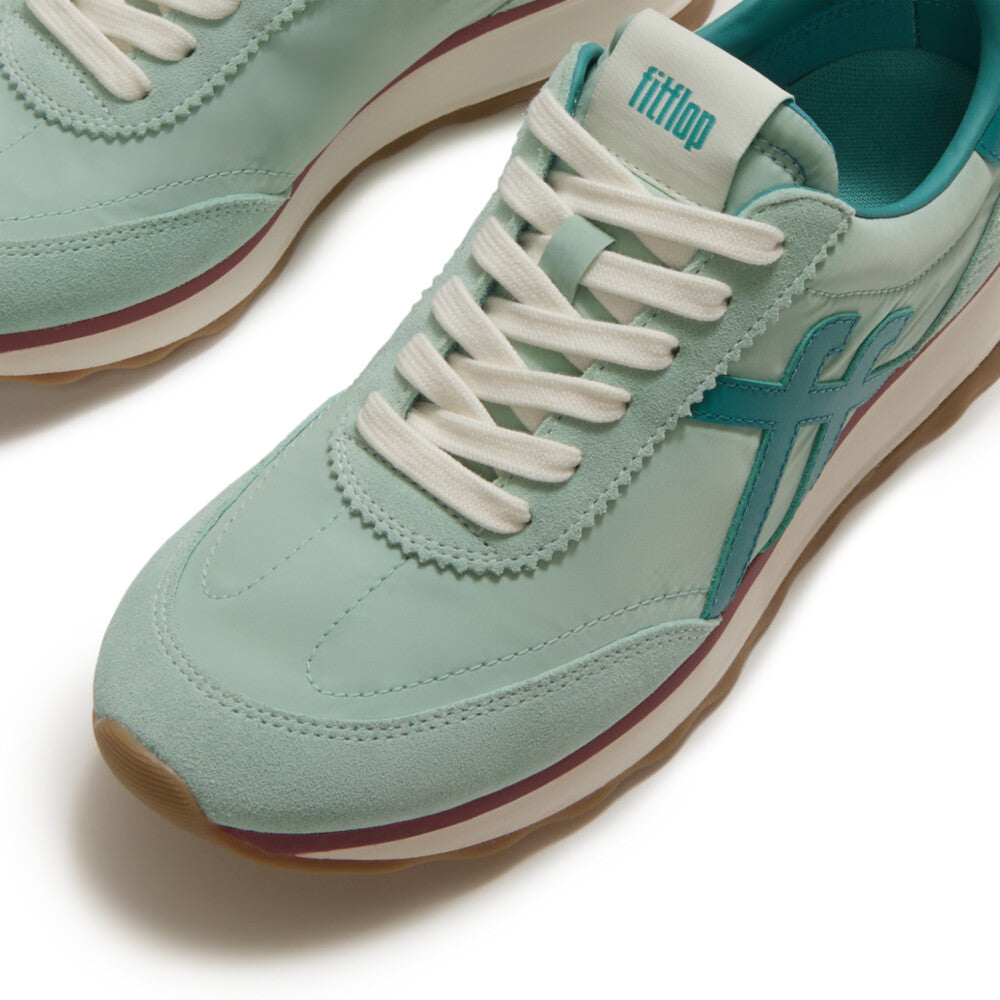 RETRO-Q FF FABRIC/SUEDE SNEAKERS
