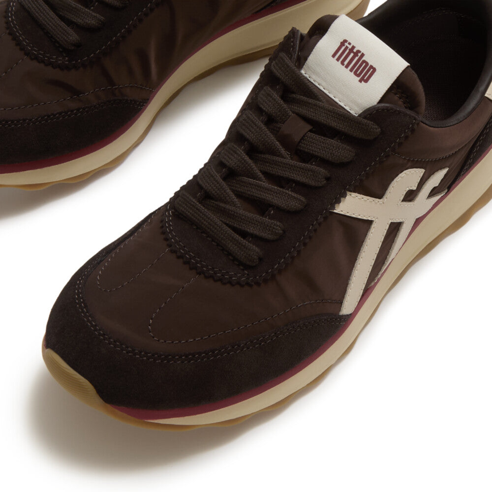 RETRO-Q FF FABRIC/SUEDE SNEAKERS