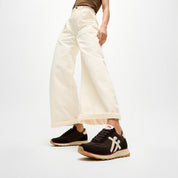 RETRO-Q FF FABRIC/SUEDE SNEAKERS