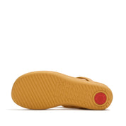 SOLAY GLOSSY-DISC TOE-POST SANDALS