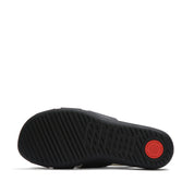 SOLAY WATERPROOF-LEATHER WOVEN SLIDES