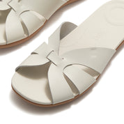 SOLAY WATERPROOF-LEATHER WOVEN SLIDES