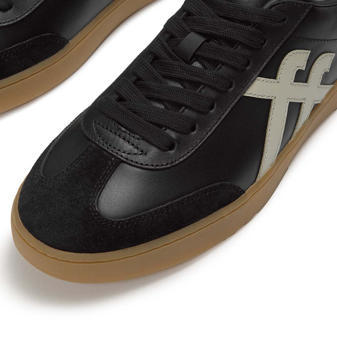 THE DASH MENS T-TOE LEATHER SNEAKERS