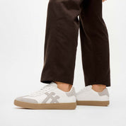 THE DASH MENS T-TOE LEATHER/SUEDE SNEAKERS