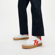 THE DASH T-TOE LEATHER SNEAKERS