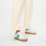 THE DASH T-TOE LEATHER SNEAKERS