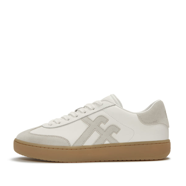 THE DASH T-TOE LEATHER/SUEDE SNEAKERS