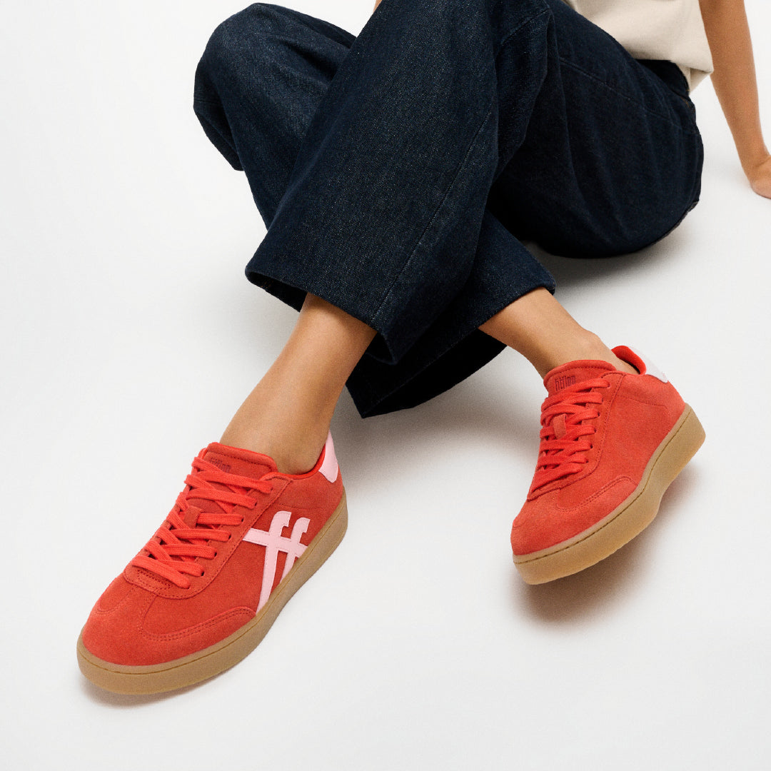THE DASH T-TOE SUEDE SNEAKERS