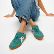 THE DASH T-TOE SUEDE SNEAKERS
