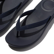iQUSHION MENS TEXTURED-STRAP FLIP-FLOPS