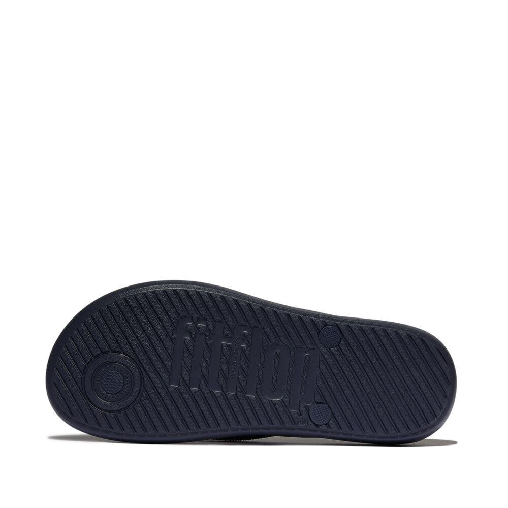 iQUSHION MENS TEXTURED-STRAP FLIP-FLOPS
