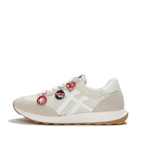 FITFLOP X KEITH HARING RETRO-Q FF MENS TRAINERS