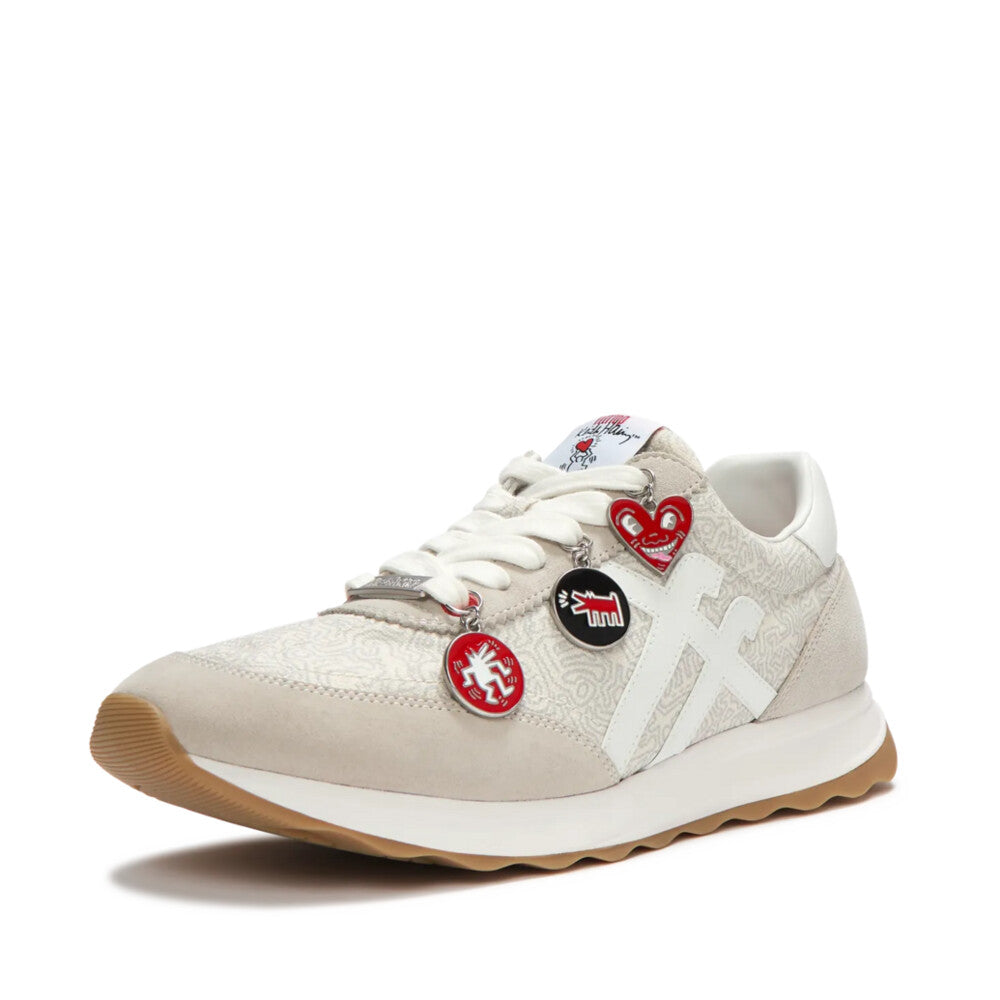 FITFLOP X KEITH HARING RETRO-Q FF MENS TRAINERS