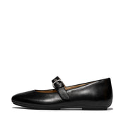 DELICATOSOFT LEATHER MARY JANES - BLACK (E3D-090)