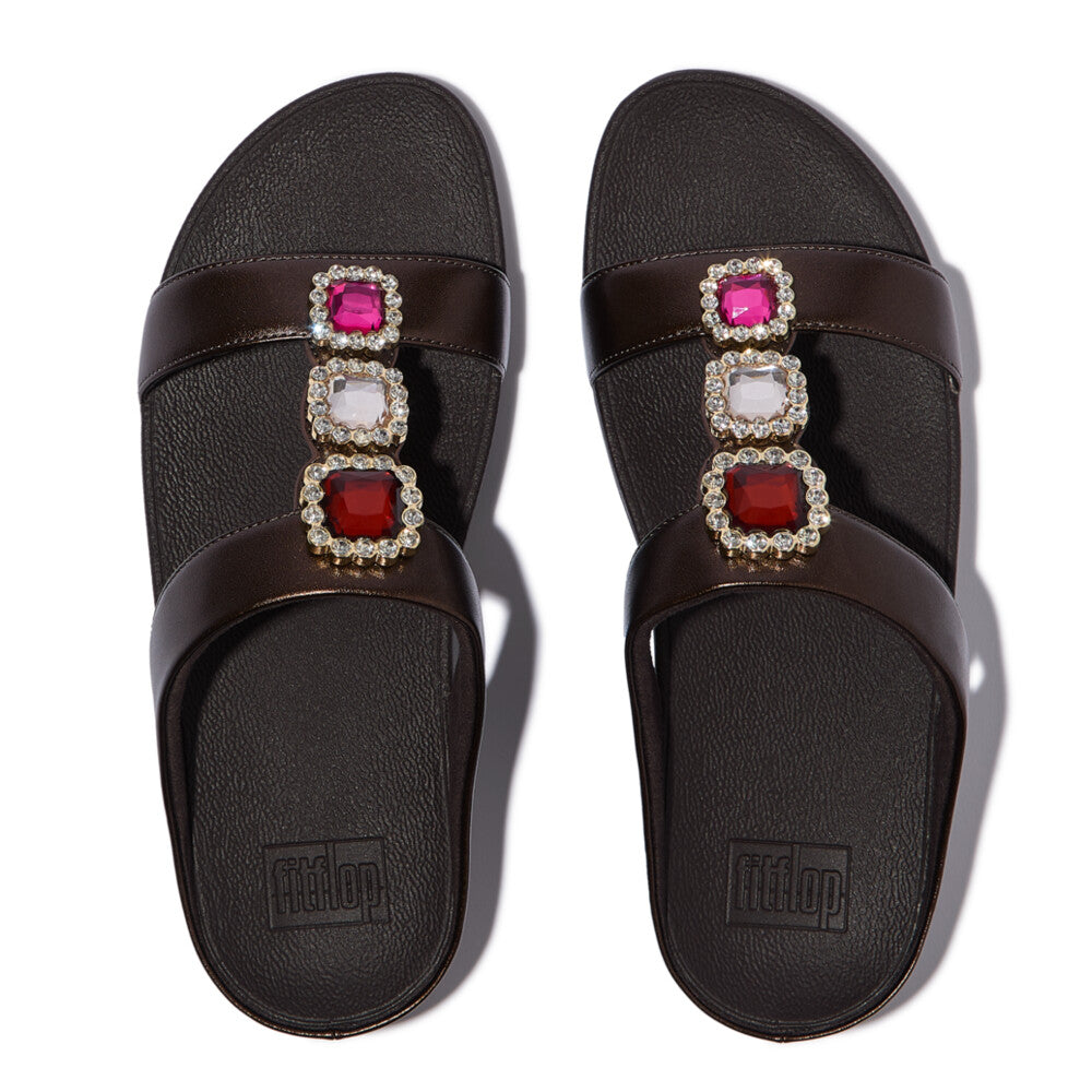 FINO CRYSTAL-JEWEL H-BAR SLIDES
