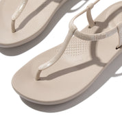 IQUSHION SPLASH GLITTER T-BAR SANDALS