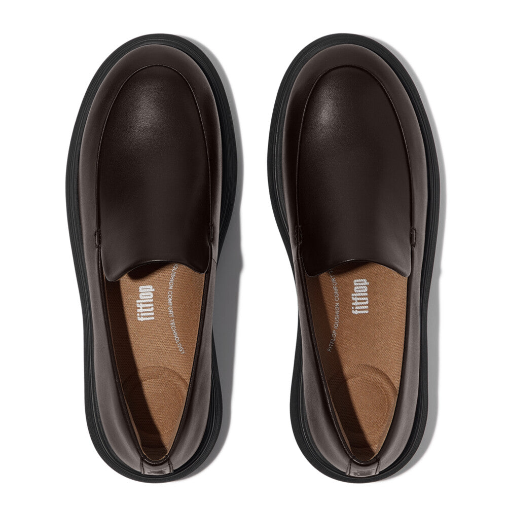 iQ-COMFF LEATHER LOAFERS