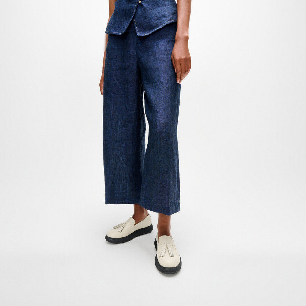 iQ-COMFF TASSEL LEATHER LOAFERS