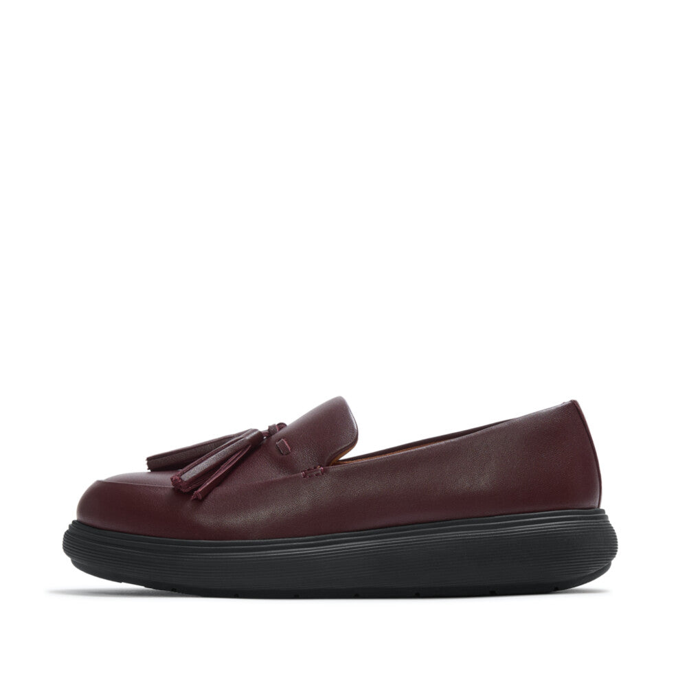 iQ-COMFF TASSEL LEATHER LOAFERS
