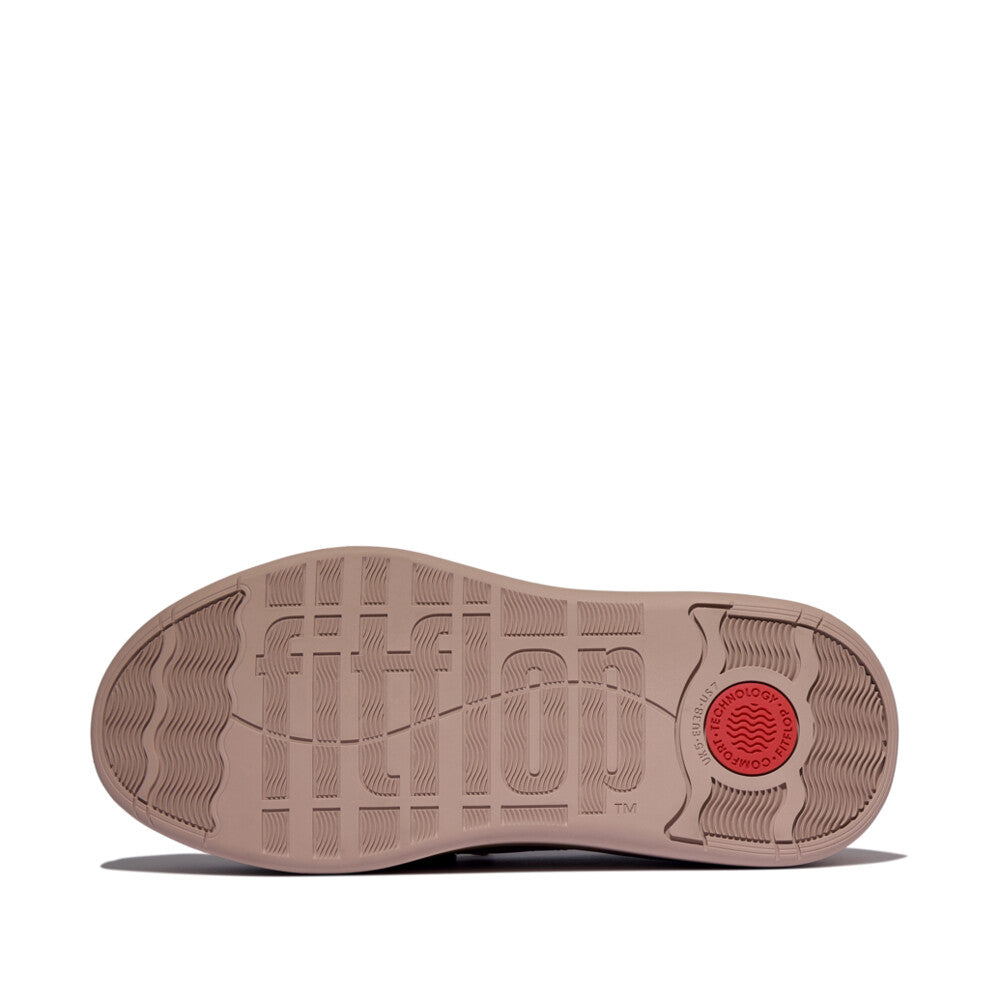 F-MODE STACK QUILTED-LEATHER LOAFERS