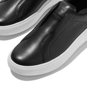 RTG LEATHER LACELESS TRAINERS