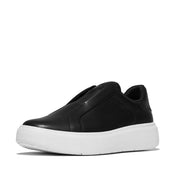 RTG LEATHER LACELESS TRAINERS