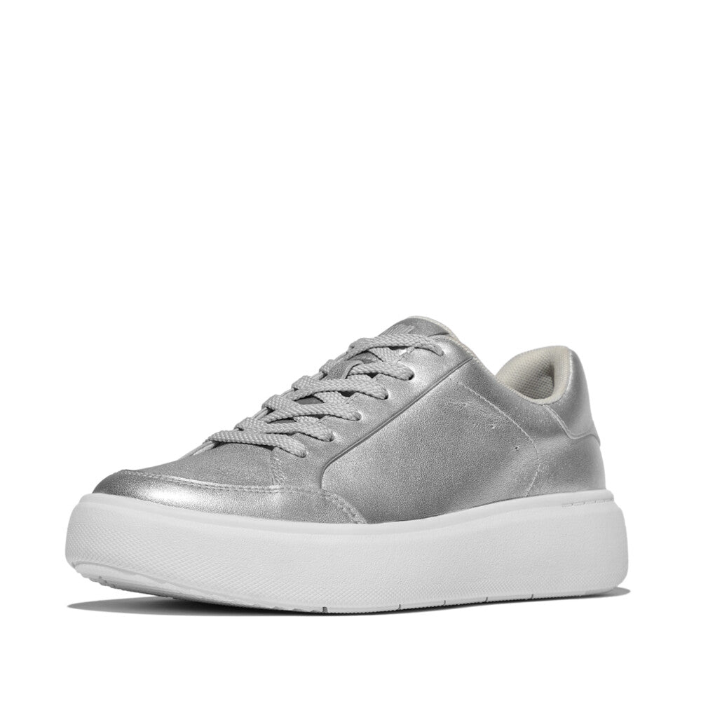 RTG METALLIC-LEATHER TRAINERS