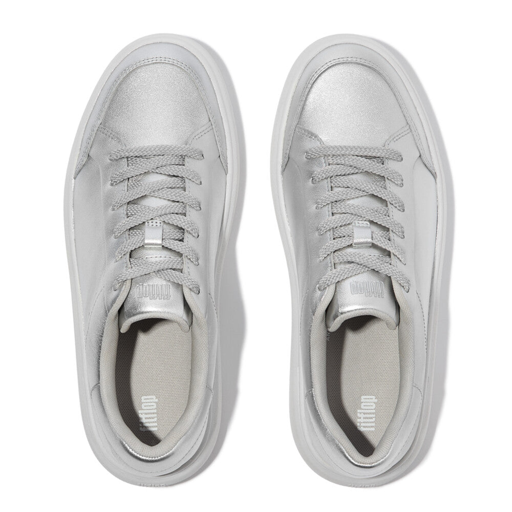 RTG METALLIC-LEATHER TRAINERS